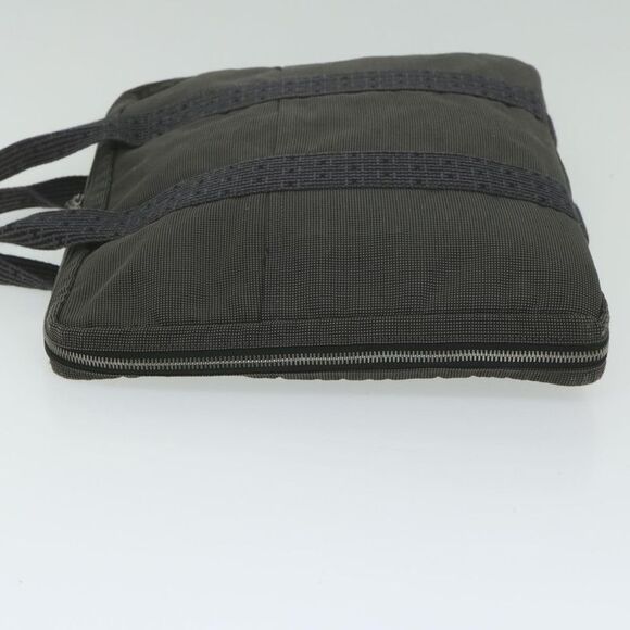 Hermès Herline Grey Canvas Briefcase Bag (Pre-Owned) - Picture 9 of 16